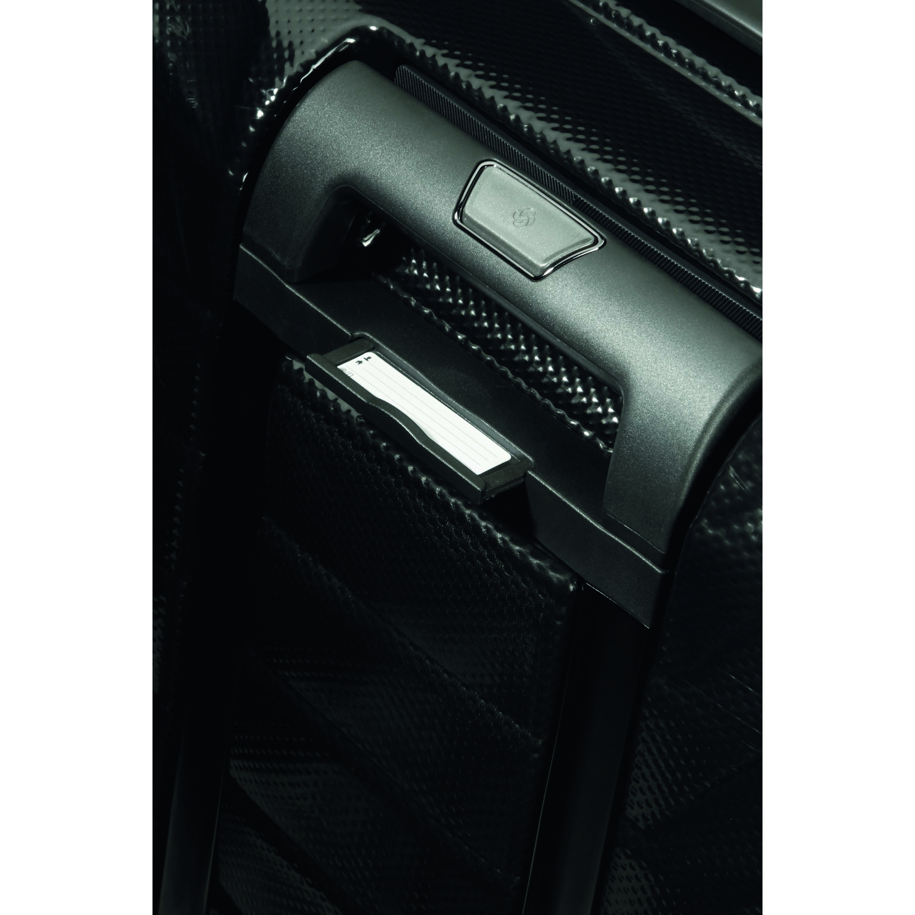 Samsonite Proxis Trolley mit 4 Rollen 75cm + GRATIS HOTELGUTSCHEIN Schwarz