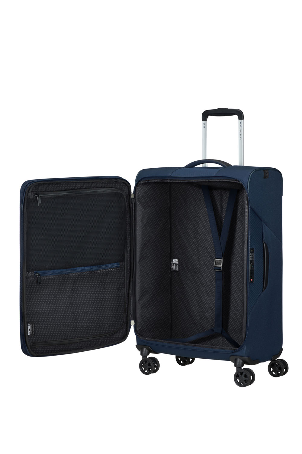 Samsonite Litebeam Trolley 66cm mit 4 Rollen, erweiterbar Midnight Blue Samsonite Litebeam Trolley 66cm mit 4 Rollen, erweiterbar Midnight Blue