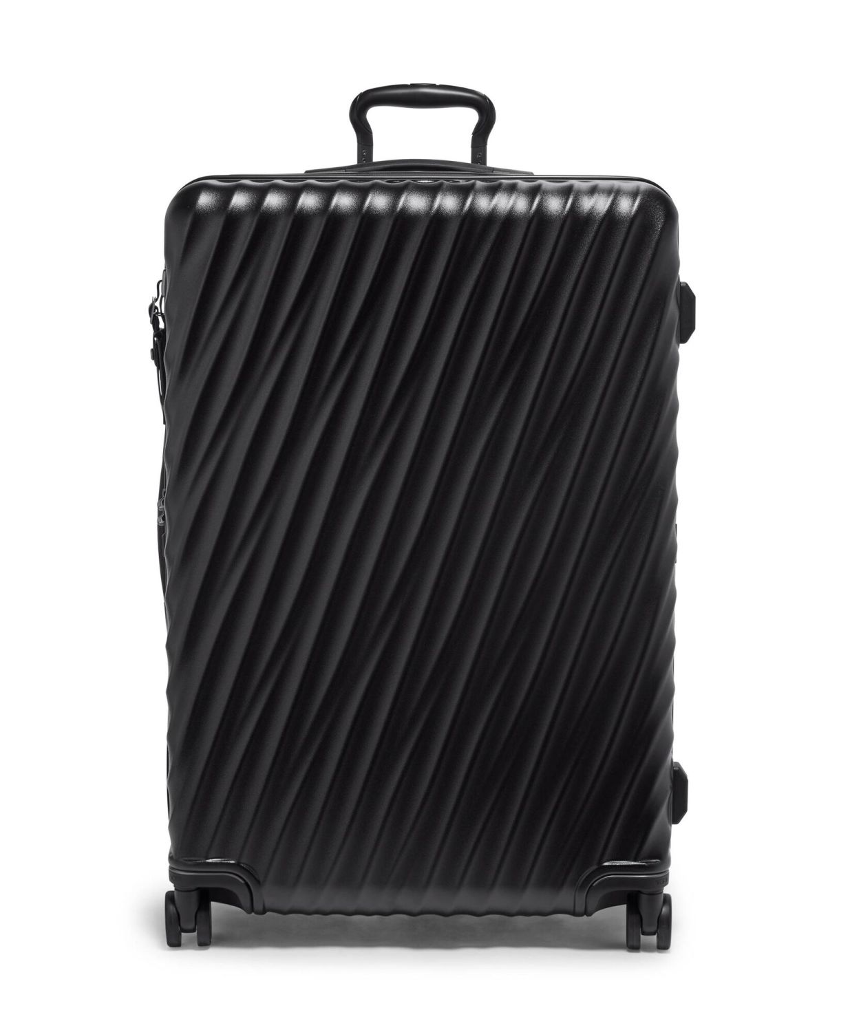 Tumi 19 Degree Erweiterbarer Aufgabekoffer für längere Reisen 77,5cm; matte + GRATIS HOTELGUTSCHEIN Black Texture
