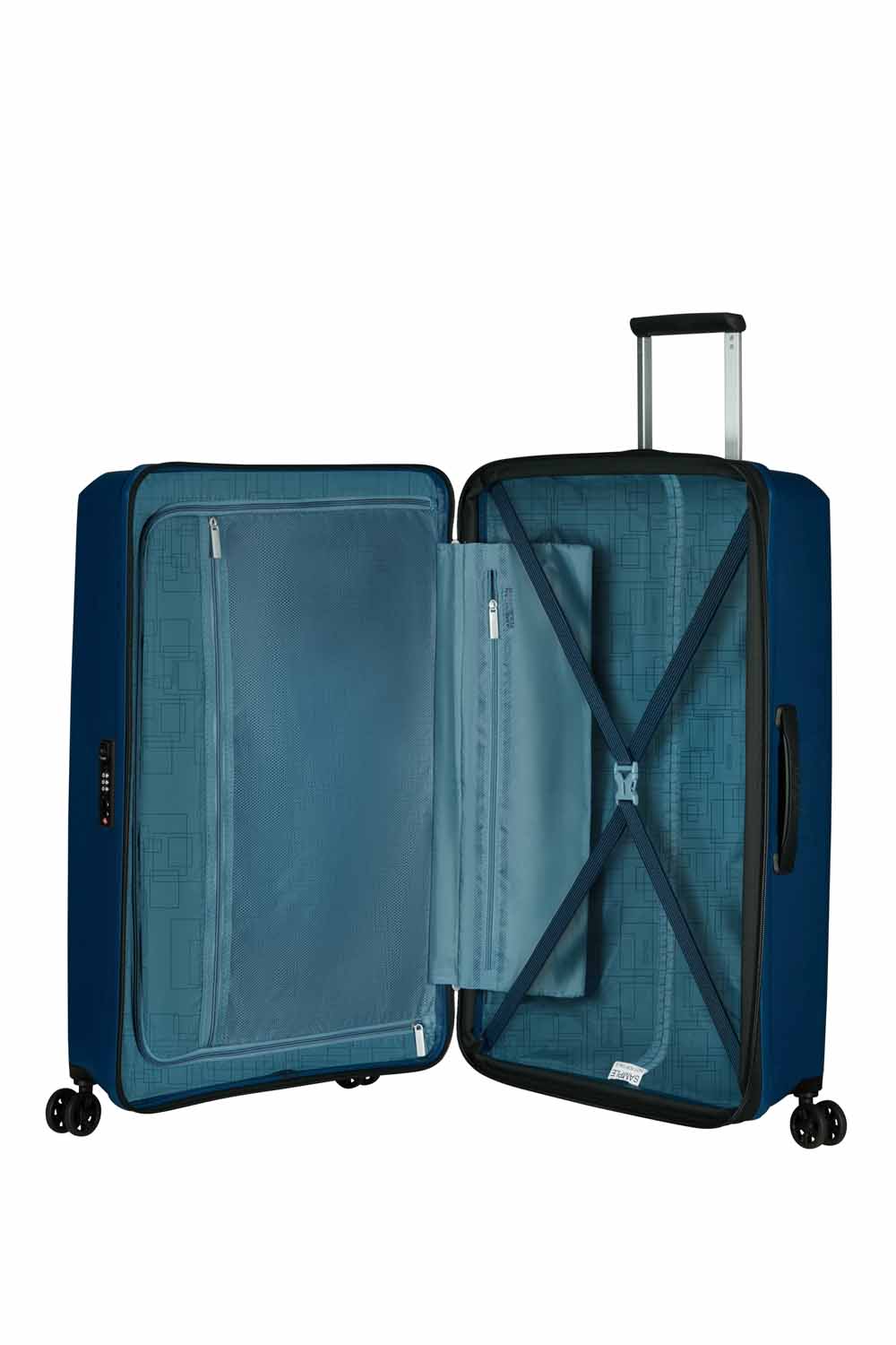 American Tourister AeroStep 77cm Check-in Größe L, erweiterbar Navy Blue American Tourister AeroStep 77cm Check-in Größe L, erweiterbar Navy Blue