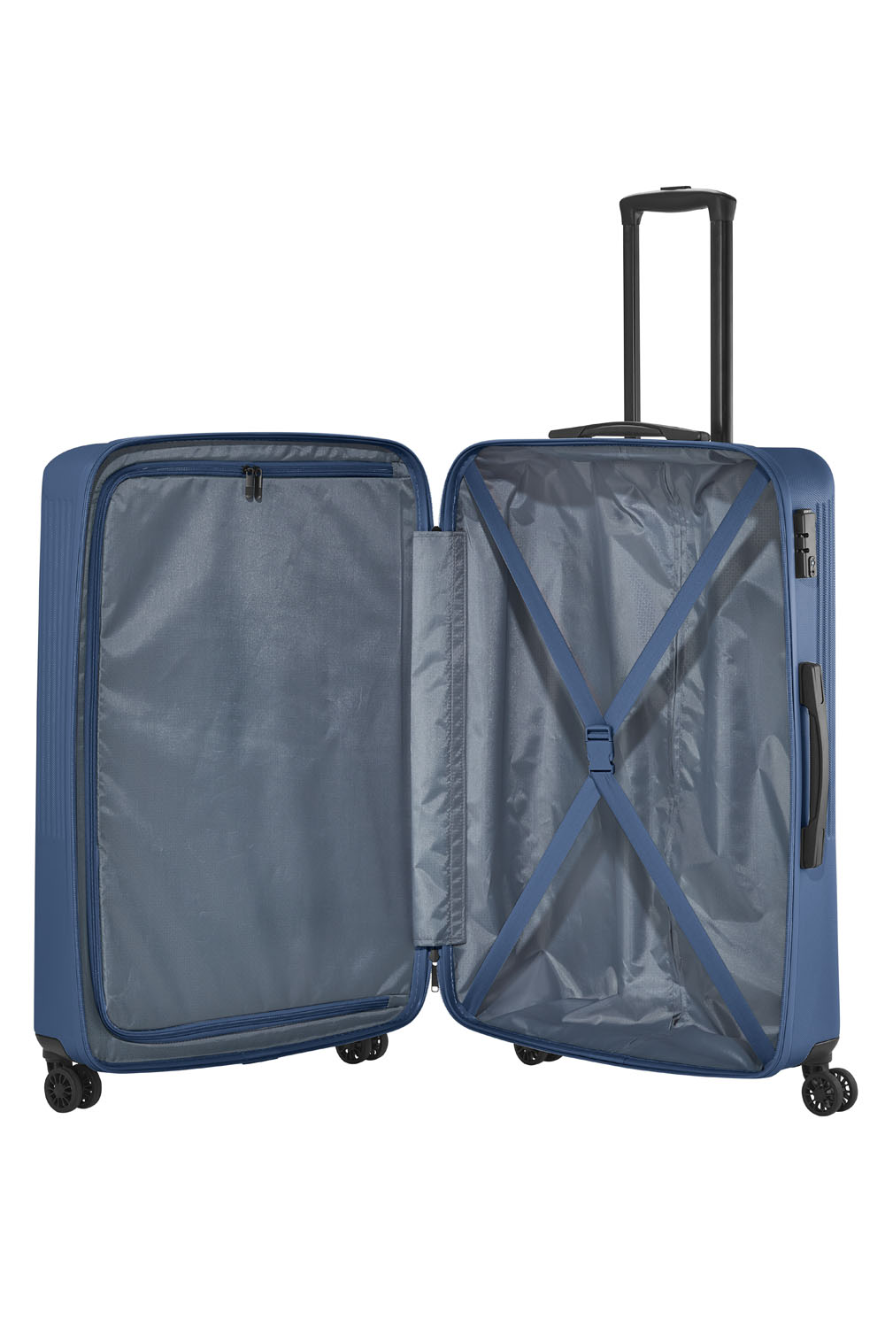 Travelite BALI Trolley L 4-Rollen Blau Travelite BALI Trolley L 4-Rollen Blau