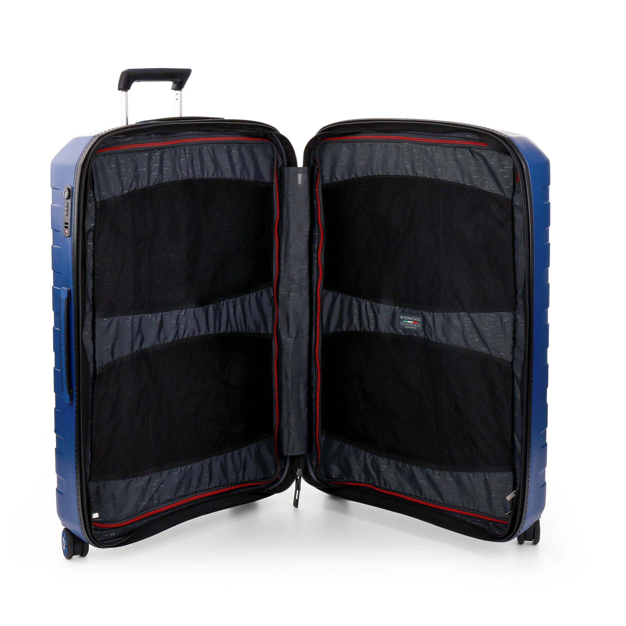 Roncato BOX 4.0 Trolley L EXP Navy Roncato BOX 4.0 Trolley L EXP Navy
