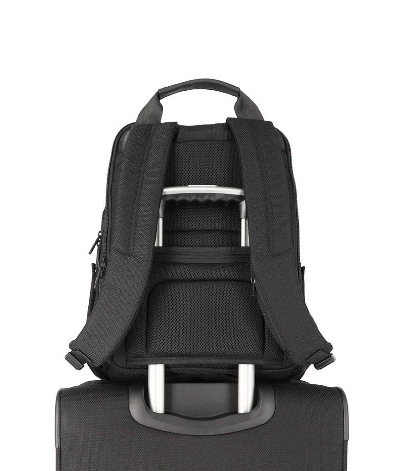Travelite Meet Laptop-Rucksack für 15,6", erweiterbar Schwarz Travelite Meet Laptop-Rucksack für 15,6", erweiterbar Schwarz