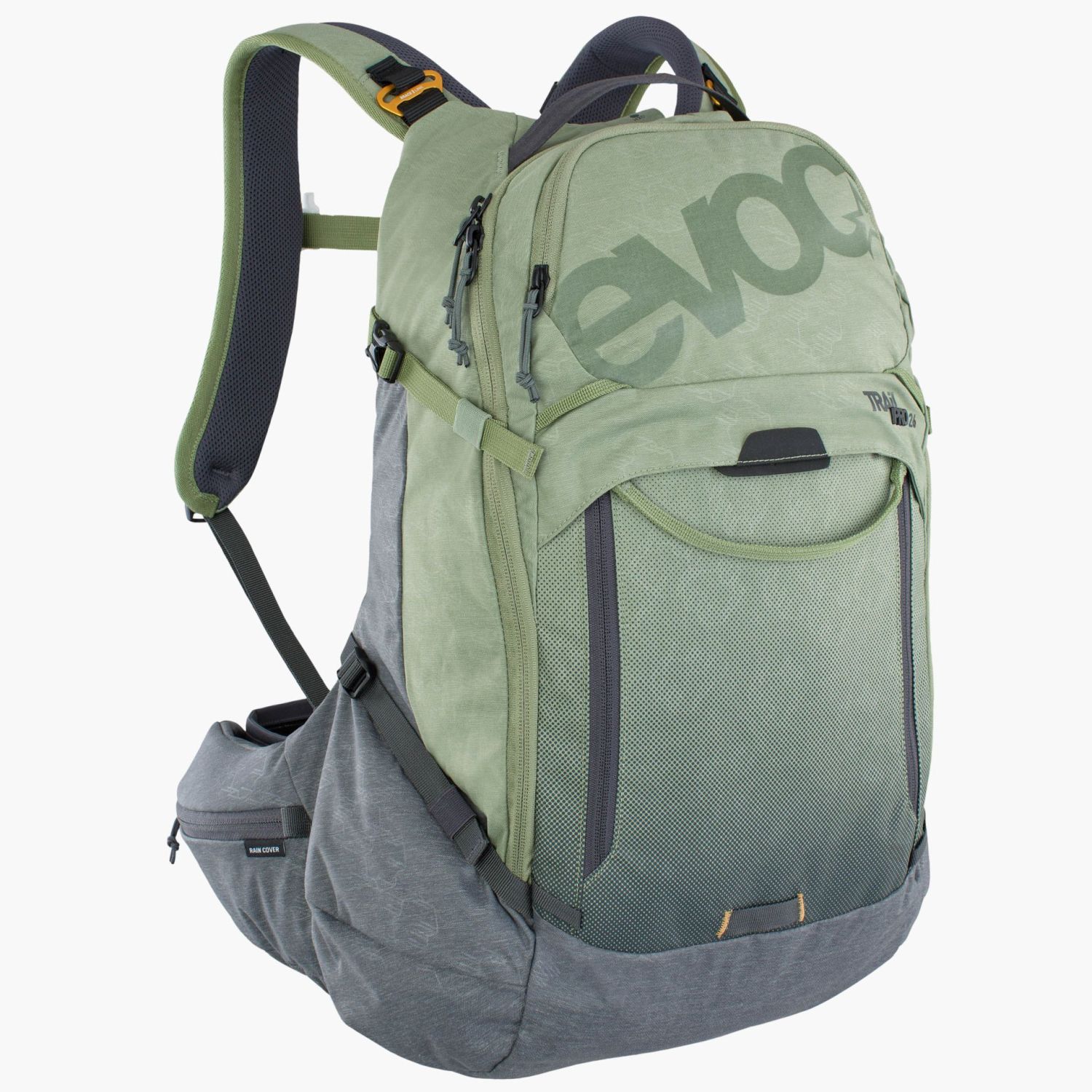 evoc Protector Backpacks Trail Pro 16 S/M Light Olive - Carbon Grey evoc Protector Backpacks Trail Pro 16 S/M Light Olive - Carbon Grey