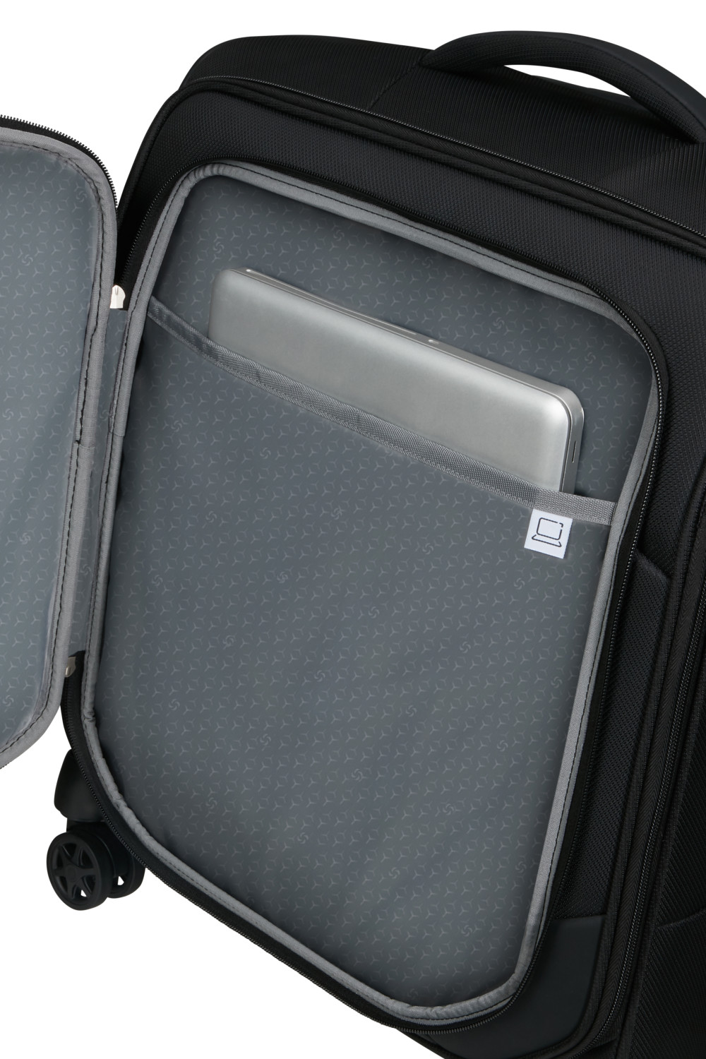 Samsonite Respark Trolley mit 4 Rollen 56cm Ozone Black Samsonite Respark Trolley mit 4 Rollen 56cm Ozone Black