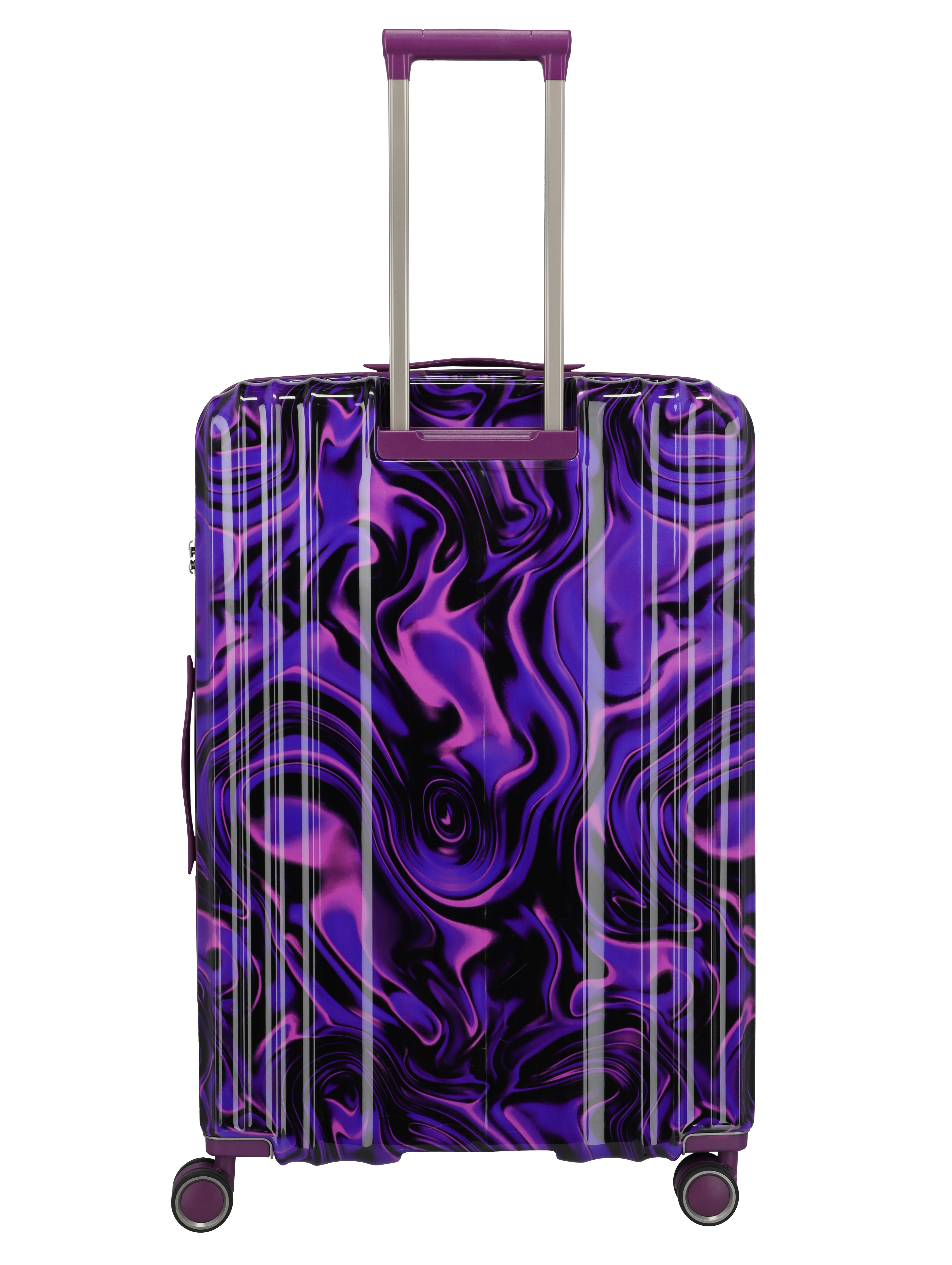 Travelite Lascana Edition 4w Trolley L Purple Swirl