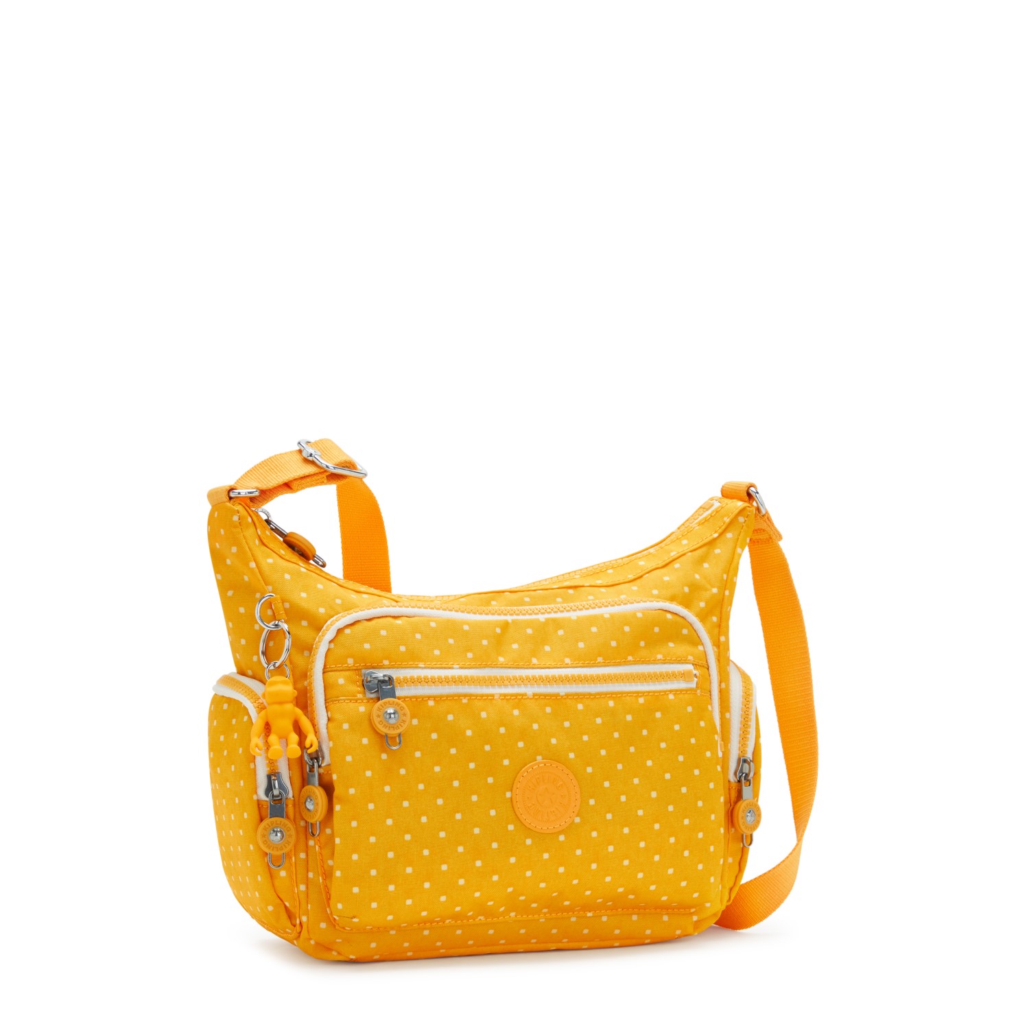 Kipling GABBIE S Umhängetasche mit Handyfach Soft Dot Yellow Kipling GABBIE S Umhängetasche mit Handyfach Soft Dot Yellow
