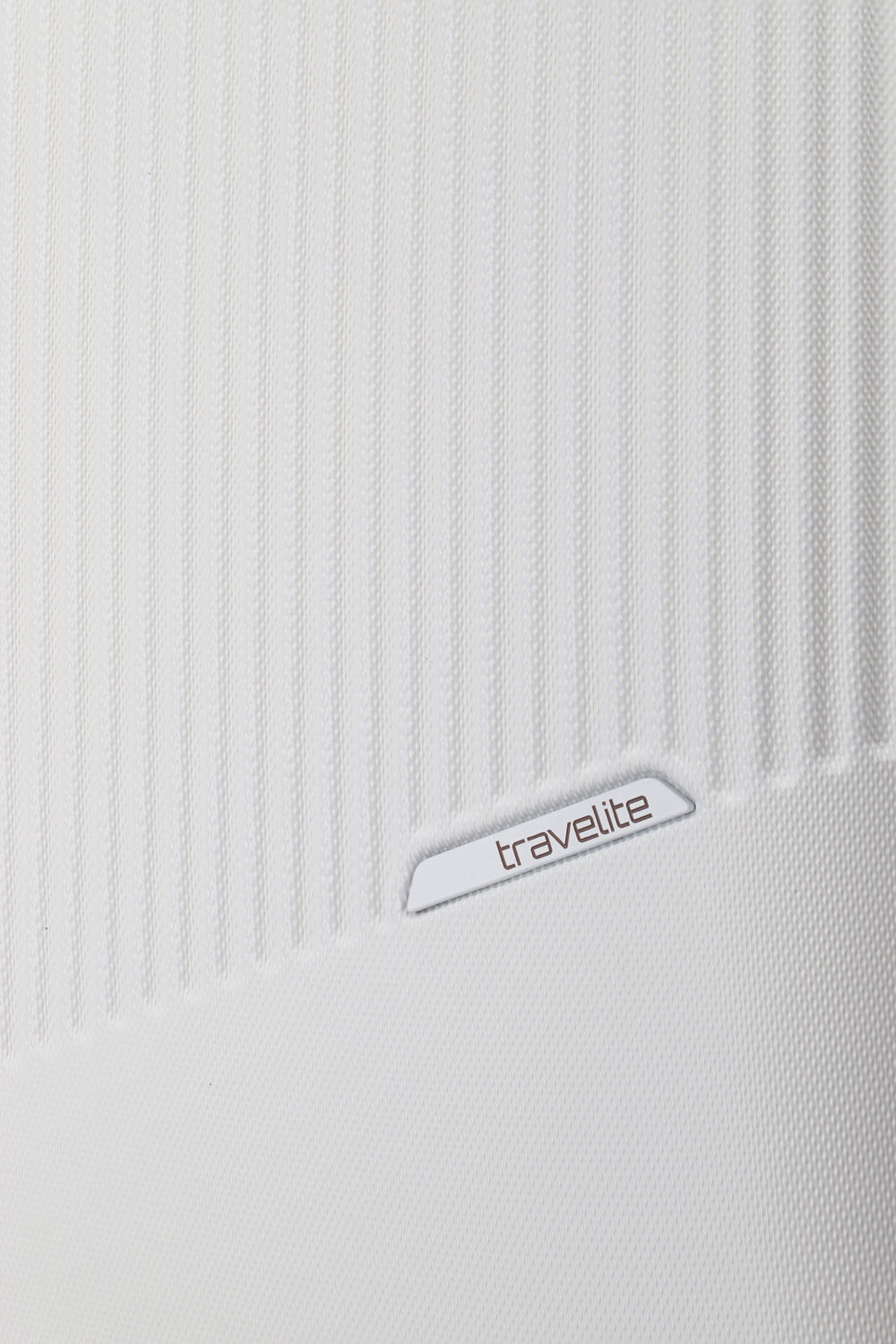 Travelite BALI Trolley S 4-Rollen Weiss/cognac