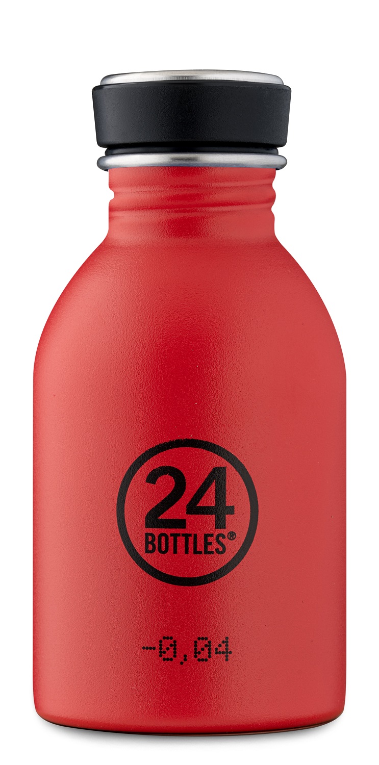 24Bottles® Urban Bottle Chromatic 250ml Hot Red