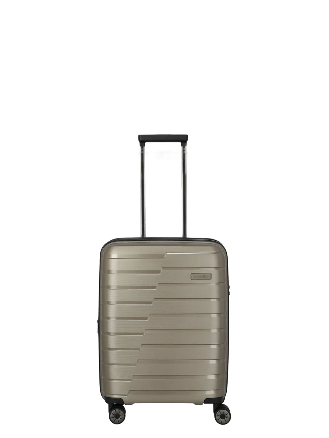 Travelite Air Base Trolley S 4-Rollen, erweiterbar Champagner