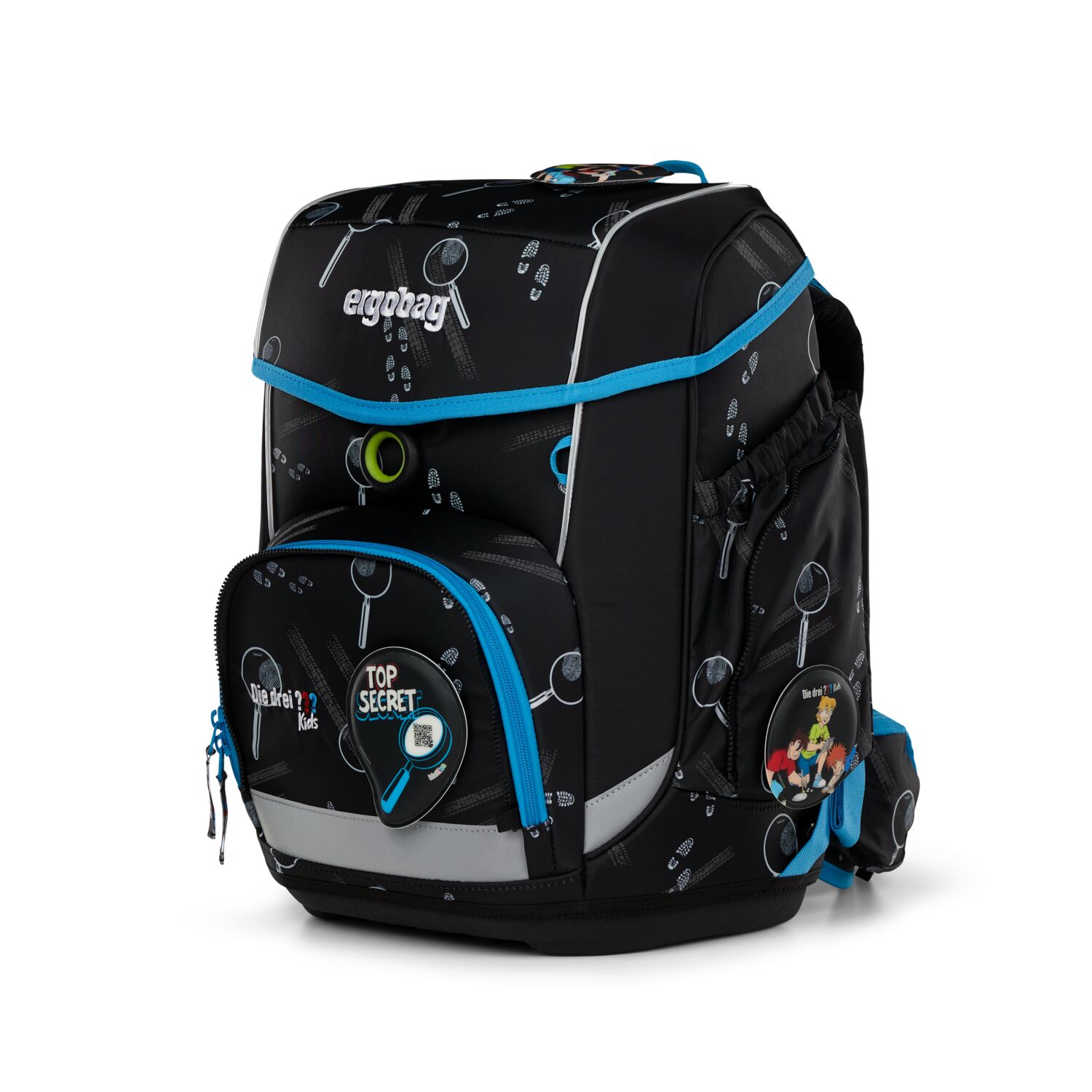 ergobag cubo Die drei Fragezeichen Edition Schulrucksack-Set, 5-tlg. 2025 Bärdektiv ergobag cubo Die drei Fragezeichen Edition Schulrucksack-Set, 5-tlg. 2025 Bärdektiv