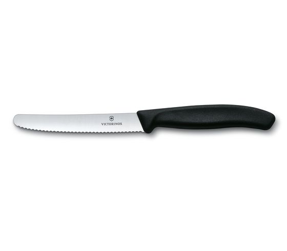 Victorinox Swiss Classic Gemüsemesser-Set mit Schäler, 3-teilig schwarz Victorinox Swiss Classic Gemüsemesser-Set mit Schäler, 3-teilig schwarz
