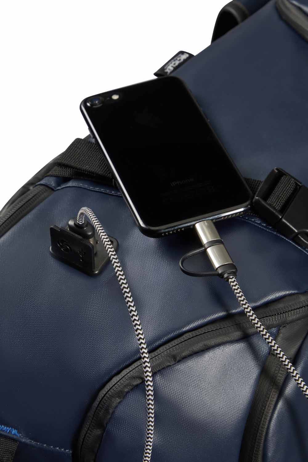 Samsonite Ecodiver Reise-Rucksack S 38L mit 17.3" Laptopfach + GRATIS HOTELGUTSCHEIN Blue Nights