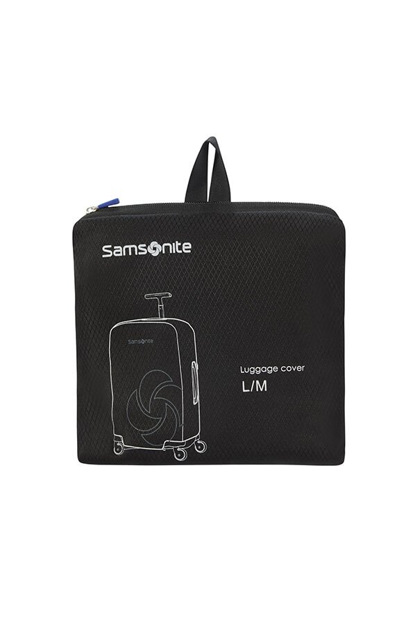 Samsonite Global Travel Accessories faltbare Kofferhülle L/M Schwarz Samsonite Global Travel Accessories faltbare Kofferhülle L/M Schwarz