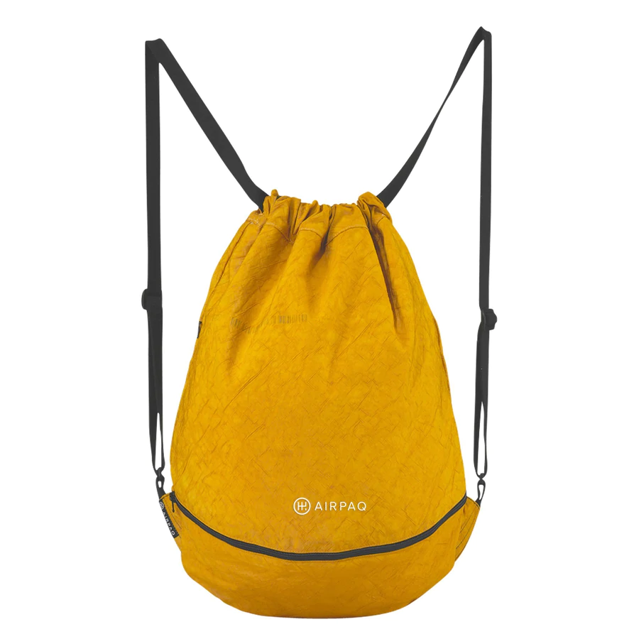 Airpaq Baq Turnbeutel erweiterbar Gelb Airpaq Baq Turnbeutel erweiterbar Gelb