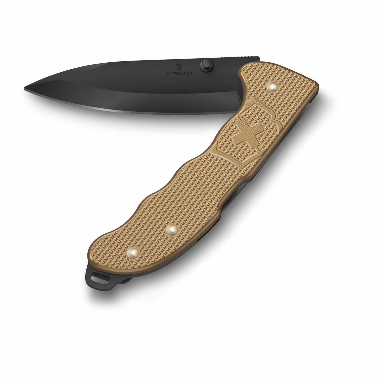Victorinox Evoke BS Alox Grosses Taschemesser, Klappbares Messer beige Victorinox Evoke BS Alox Grosses Taschemesser, Klappbares Messer beige