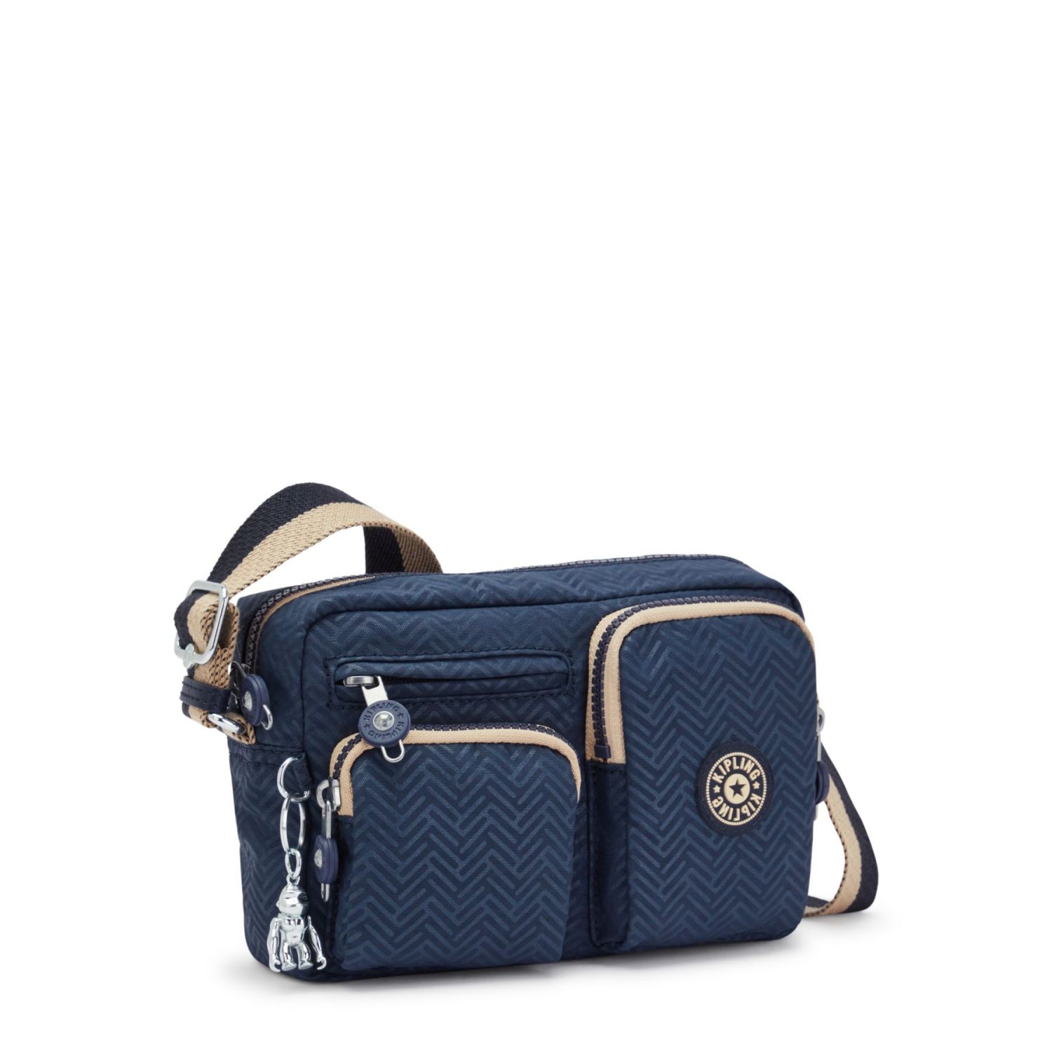Kipling ALBENA Kleine Umhängetasche Endless Bleu Emboss Kipling ALBENA Kleine Umhängetasche Endless Bleu Emboss