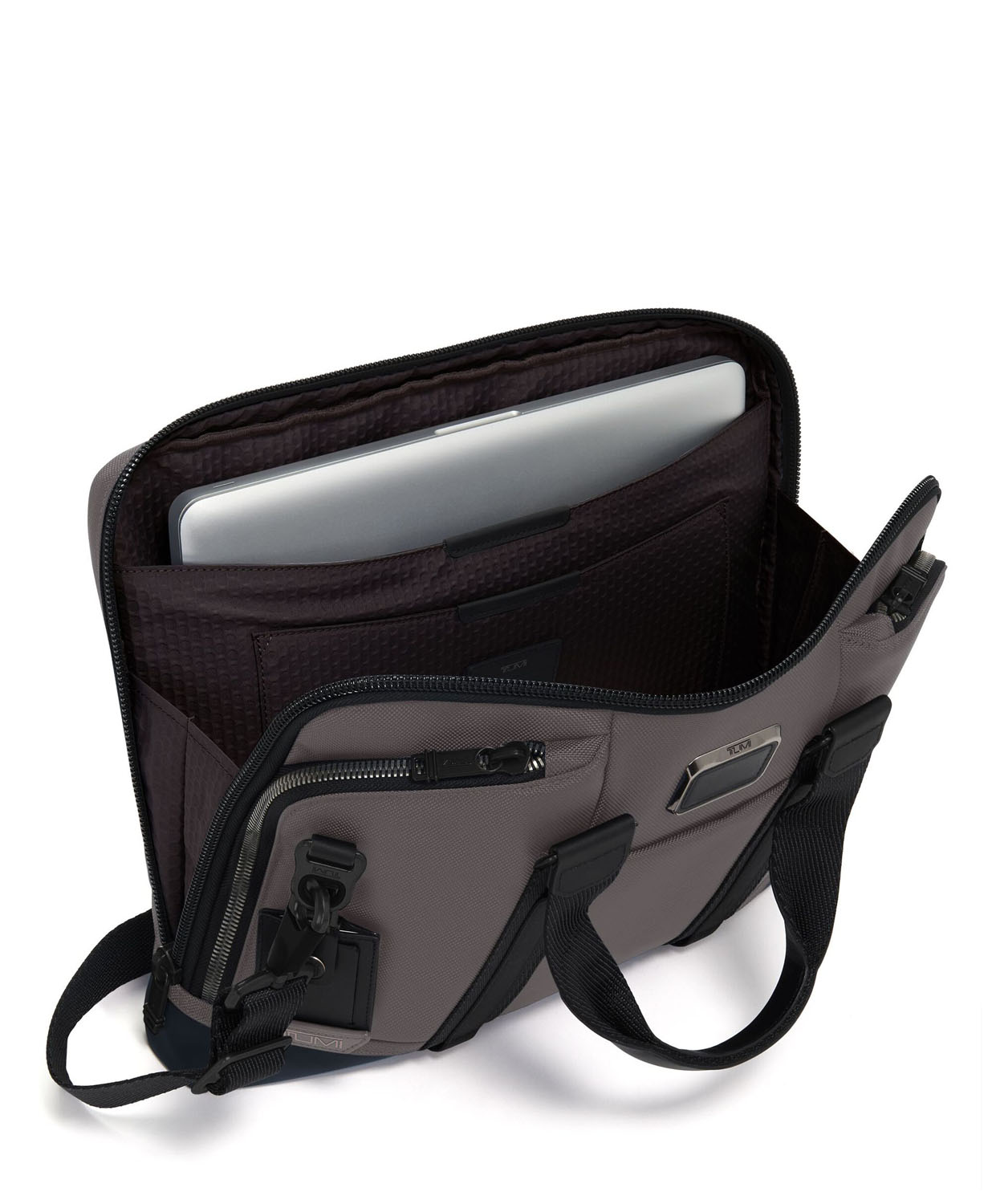 Tumi Alpha Bravo Academy Aktentasche + GRATIS HOTELGUTSCHEIN Charcoal Tumi Alpha Bravo Academy Aktentasche + GRATIS HOTELGUTSCHEIN Charcoal