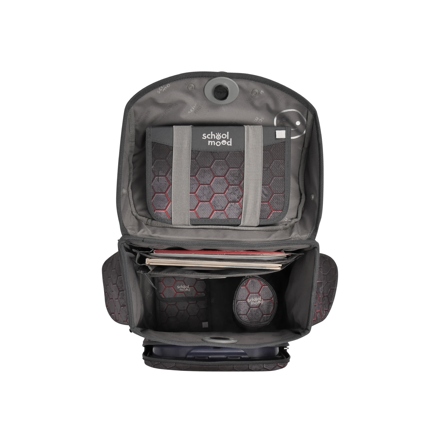 School-Mood Timeless Schulranzenset 7-teilige Mika (Drache) School-Mood Timeless Schulranzenset 7-teilige Mika (Drache)