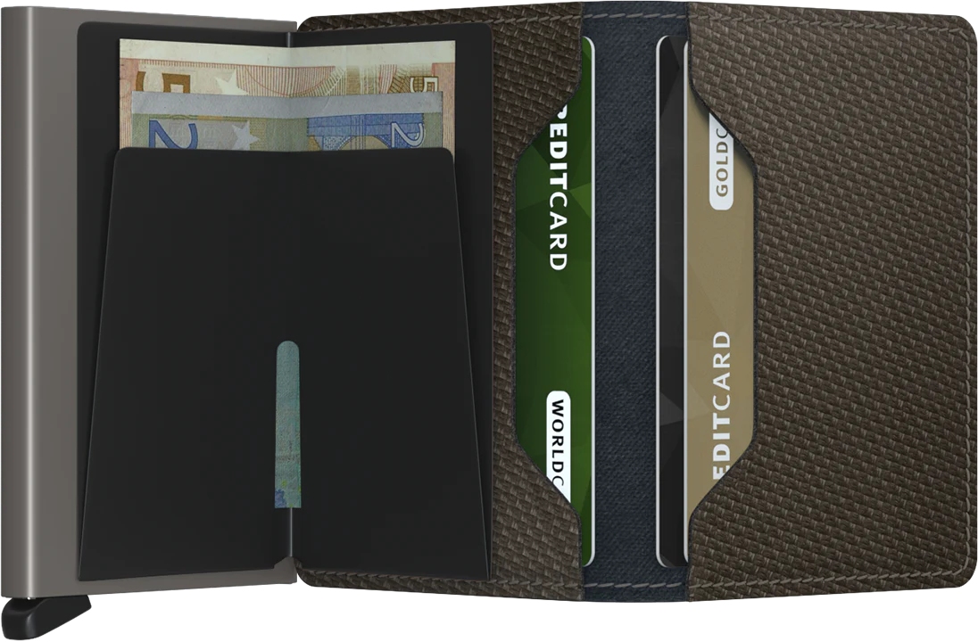 Secrid Slimwallet Carbon SCa-Khaki
