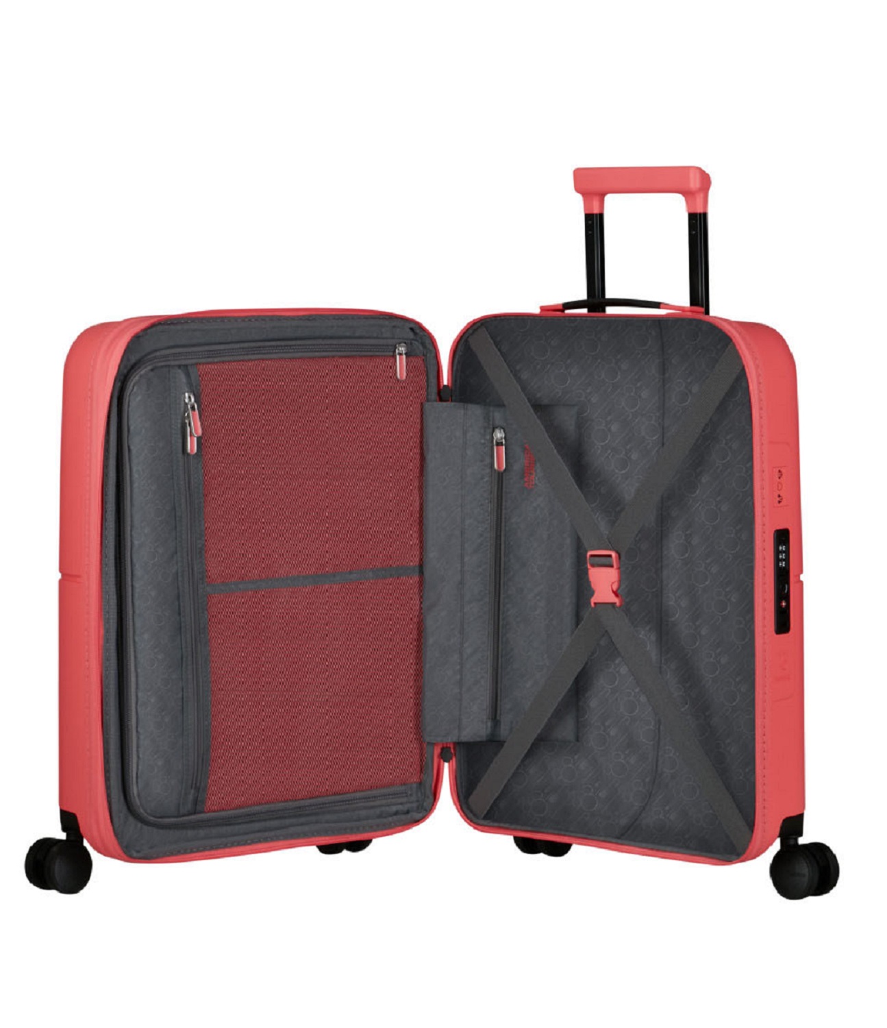 American Tourister Dashpop Disney Handgepäck 55cm Minnie Pop Letters