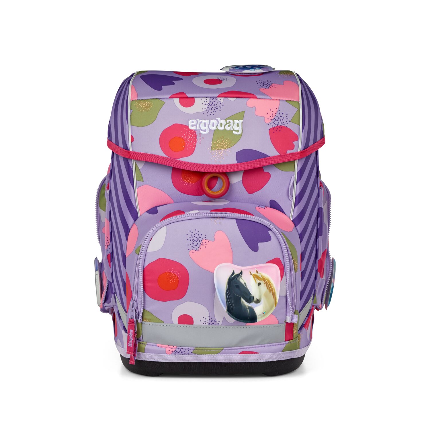 ergobag cubo 5-teiliges Schulrucksack-Set 2025 BlütenzauBär