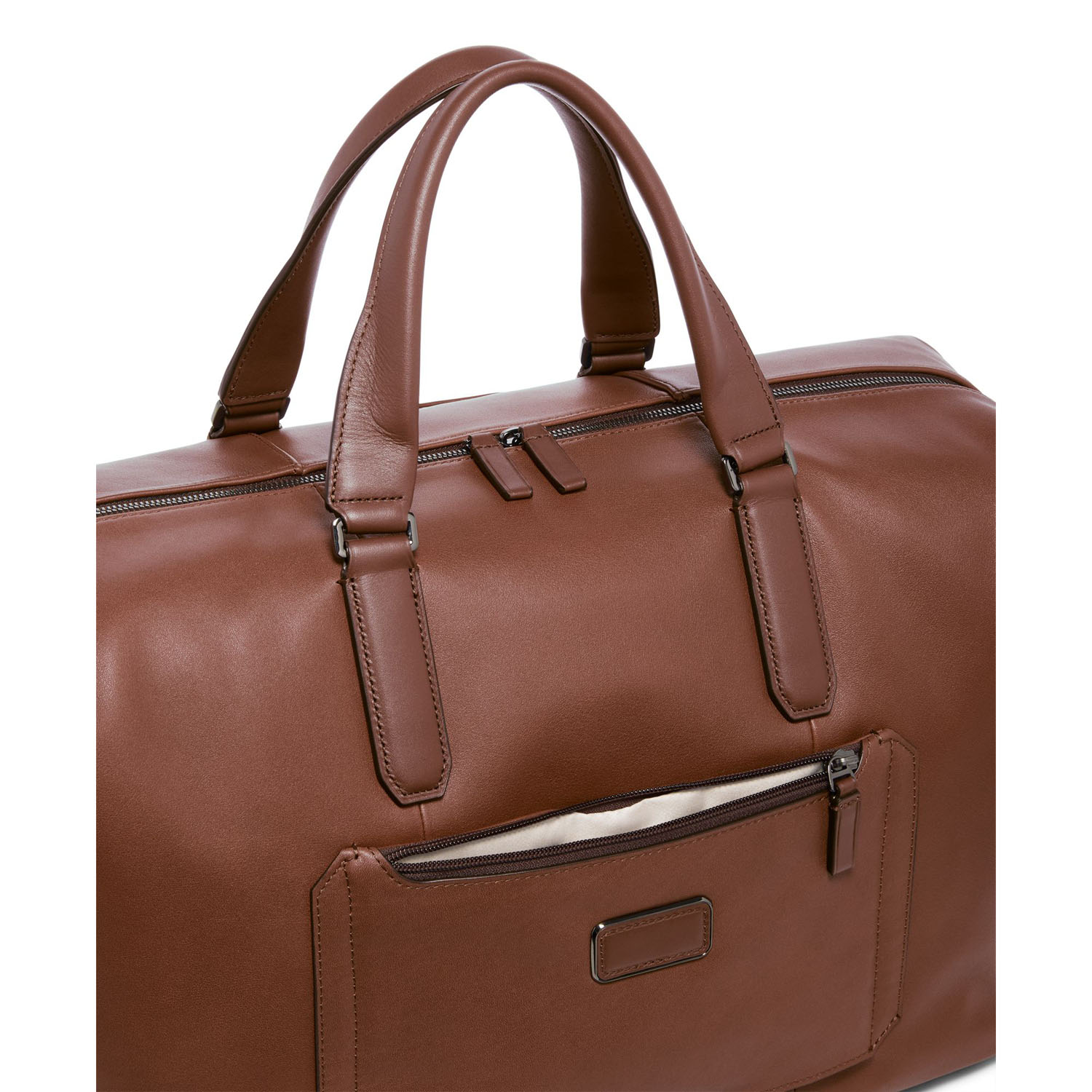 Tumi Harrison Nelson Leder-Reisetasche + GRATIS HOTELGUTSCHEIN Cognac Tumi Harrison Nelson Leder-Reisetasche + GRATIS HOTELGUTSCHEIN Cognac