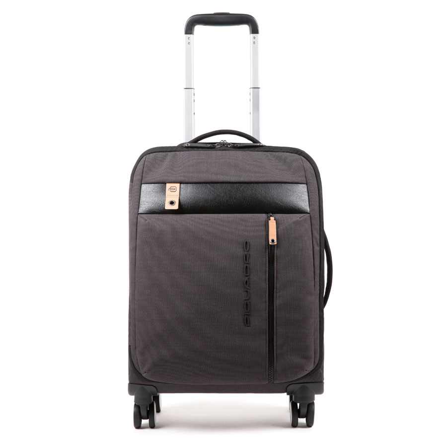 Piquadro Blade Handgepäcktrolley Ultra slim mit 4 Rollen schwarz Piquadro Blade Handgepäcktrolley Ultra slim mit 4 Rollen schwarz