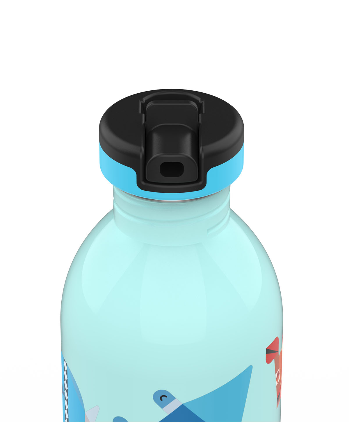 24Bottles® Urban Bottle Kids 500 ml mit Sport Lid Sea Friends