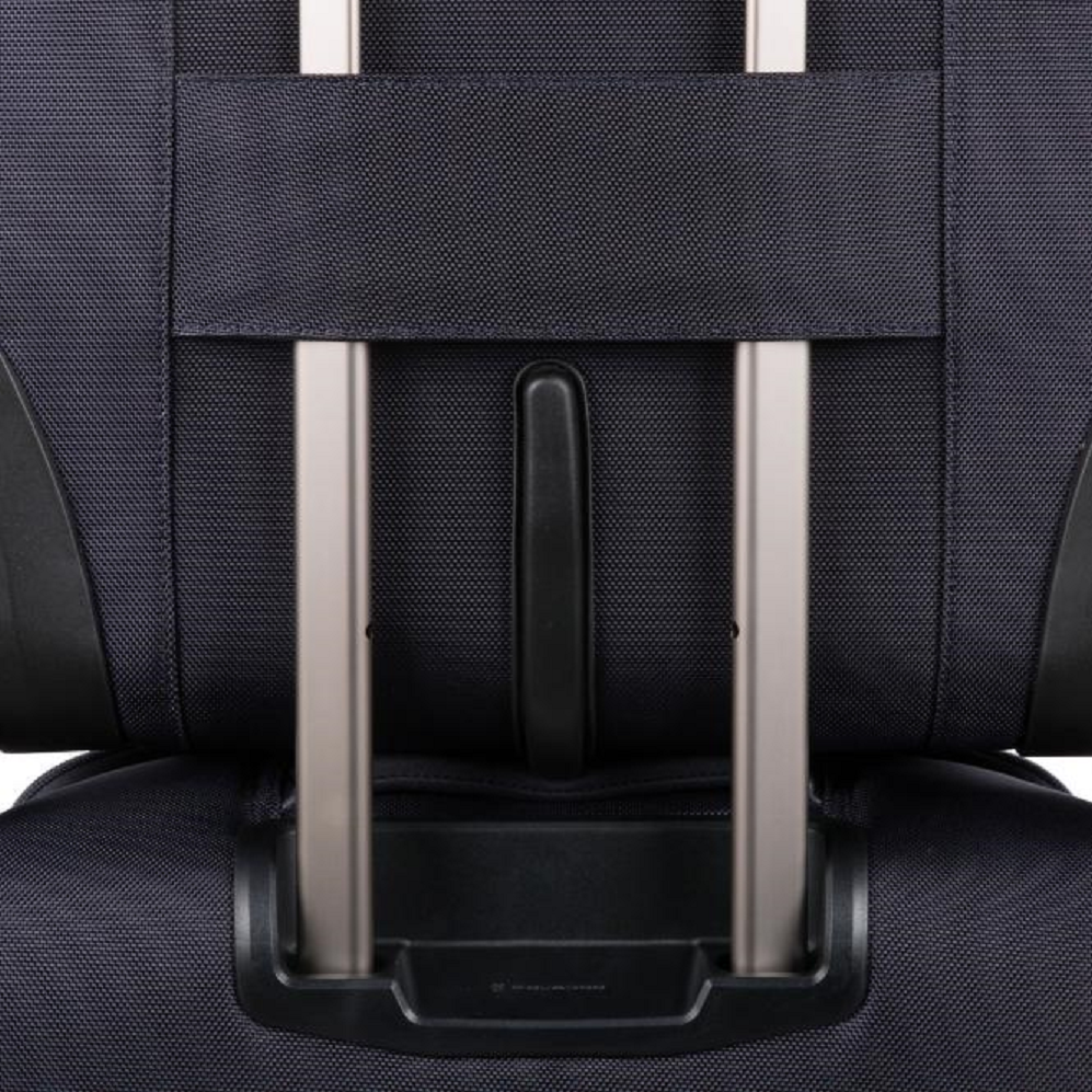 Piquadro Brief Brief Aktentasche auf Rollen 2w mit 15,6" Laptopfach und CONNEQU-Tasche Graphite