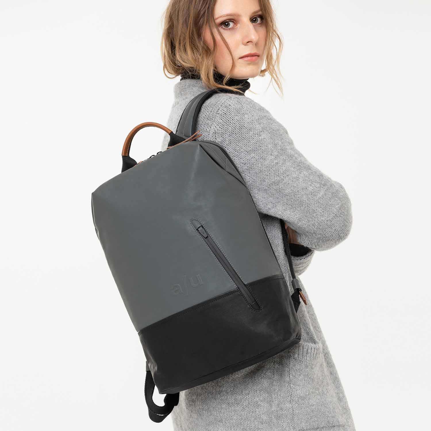 aunts & uncles Japan Hamamatsu Rucksack mit 13" Notebookfach gravity grey