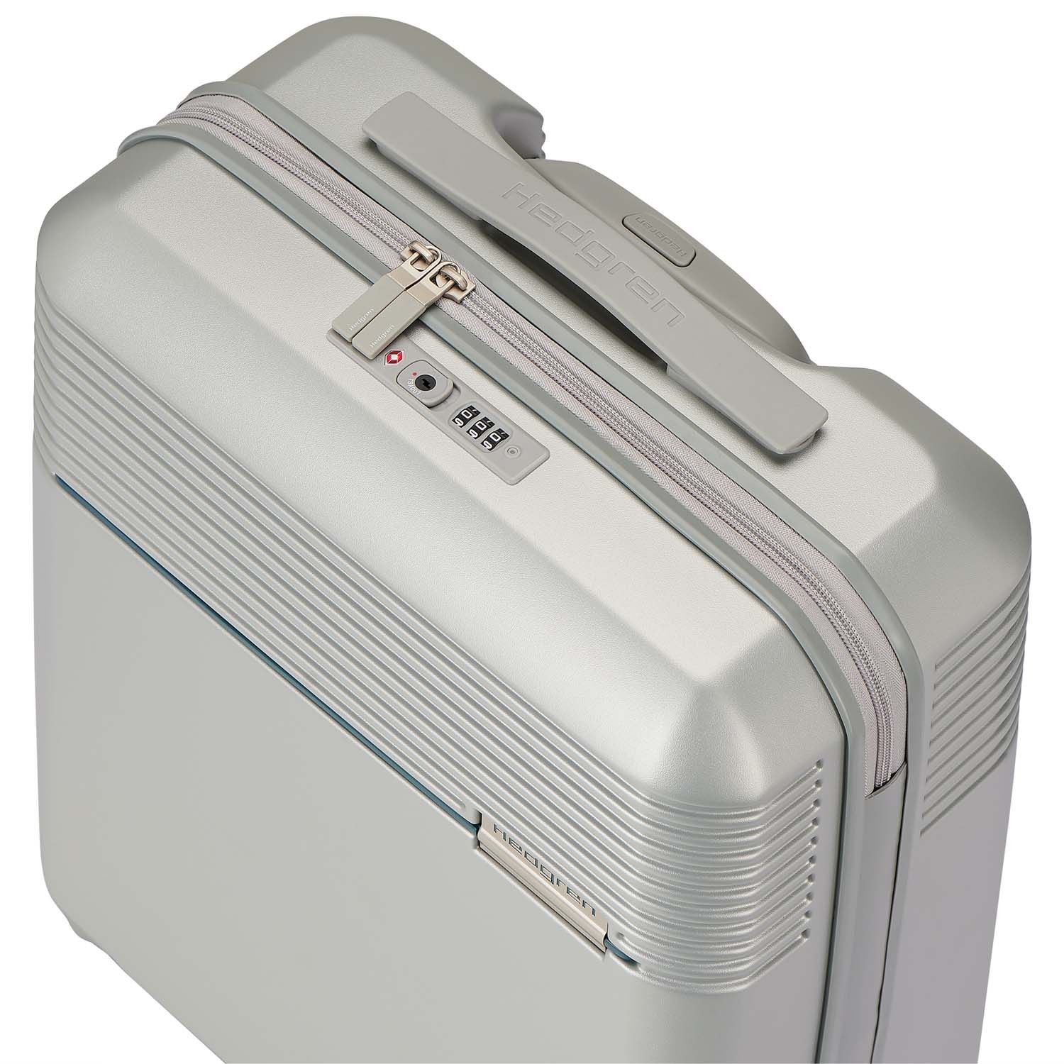 Hedgren Lineo Stripe XS- Spinner Cabin Size Silver Hedgren Lineo Stripe XS- Spinner Cabin Size Silver