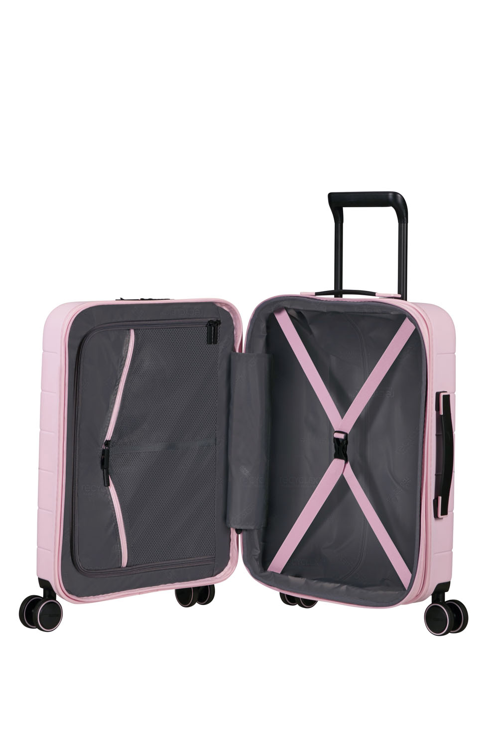 American Tourister Novastream Trolley 55cm mit 4 Rollen, erweiterbar Soft Pink American Tourister Novastream Trolley 55cm mit 4 Rollen, erweiterbar Soft Pink