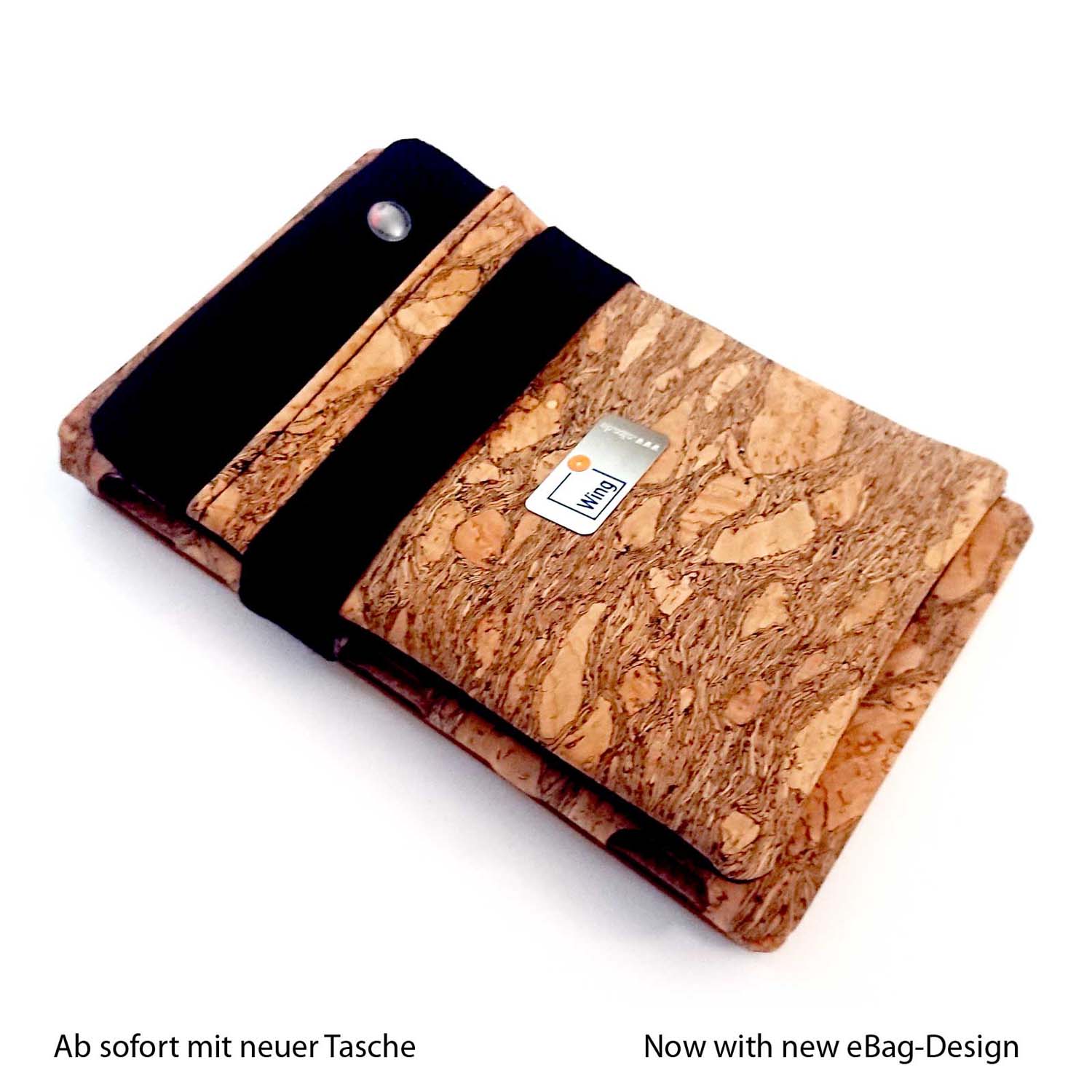 Sonnenrepublik USB-Solarladegeräte Wing6 eBag Kork Sonnenrepublik USB-Solarladegeräte Wing6 eBag Kork