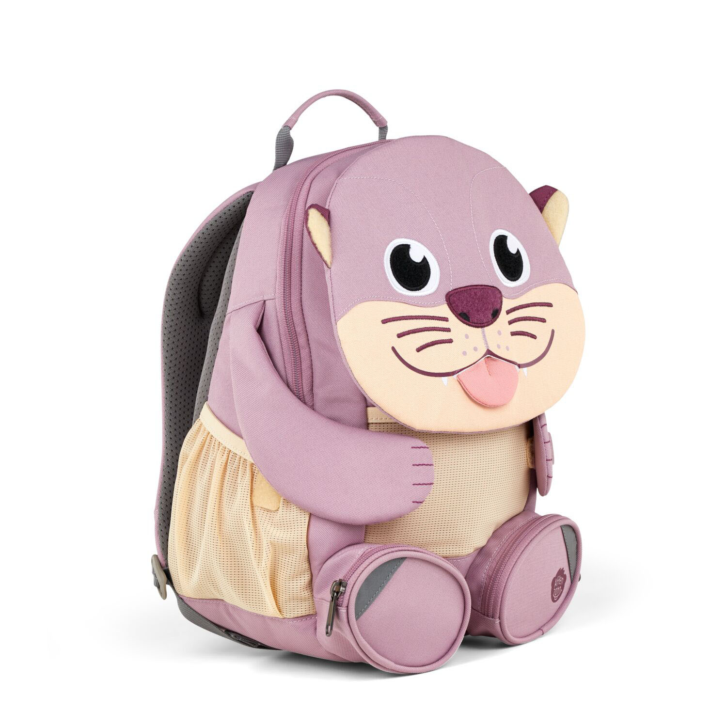 Affenzahn Großer Freund Otter -Kindergartenrucksack Braun, Taupe Affenzahn Großer Freund Otter -Kindergartenrucksack Braun, Taupe