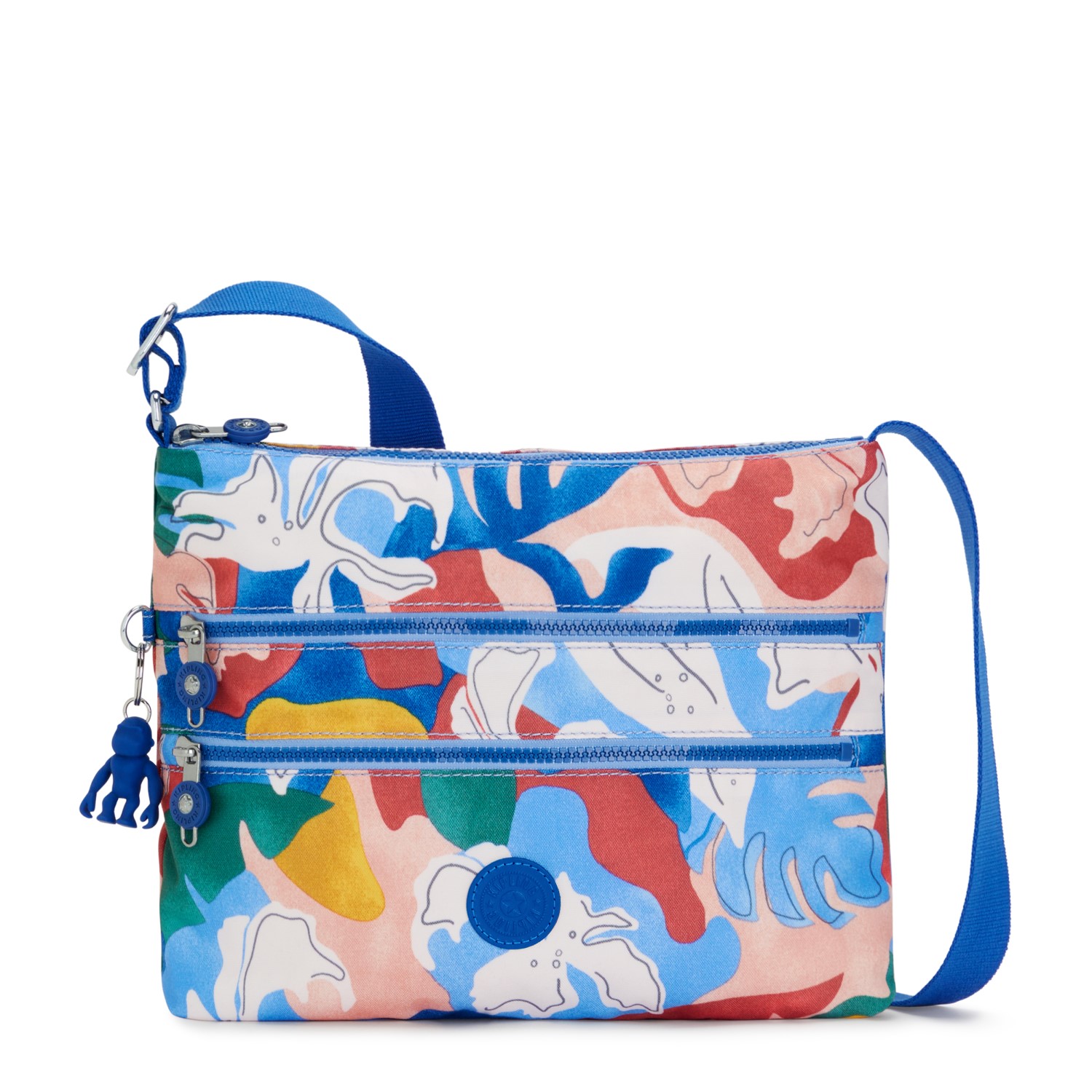 Kipling ALVAR Mittelgroße Schultertasche Botanical Print Kipling ALVAR Mittelgroße Schultertasche Botanical Print