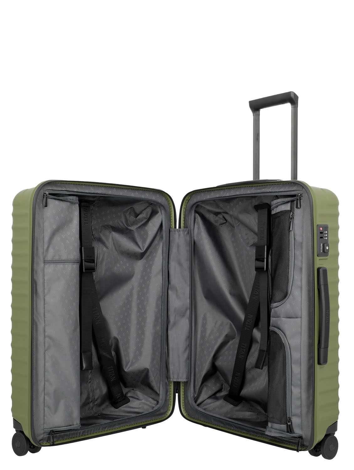 TITAN Upgrade Trolley M+ 4-Rollen Forest green