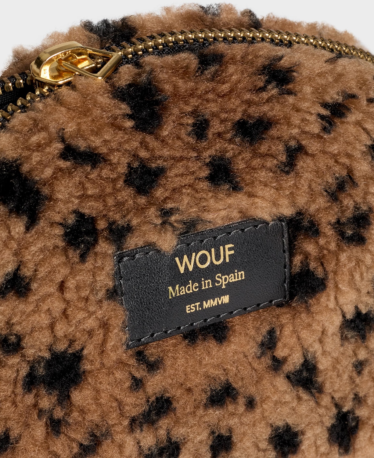 Wouf Accessories Small Makeup Bag Toffee Wouf Accessories Small Makeup Bag Toffee