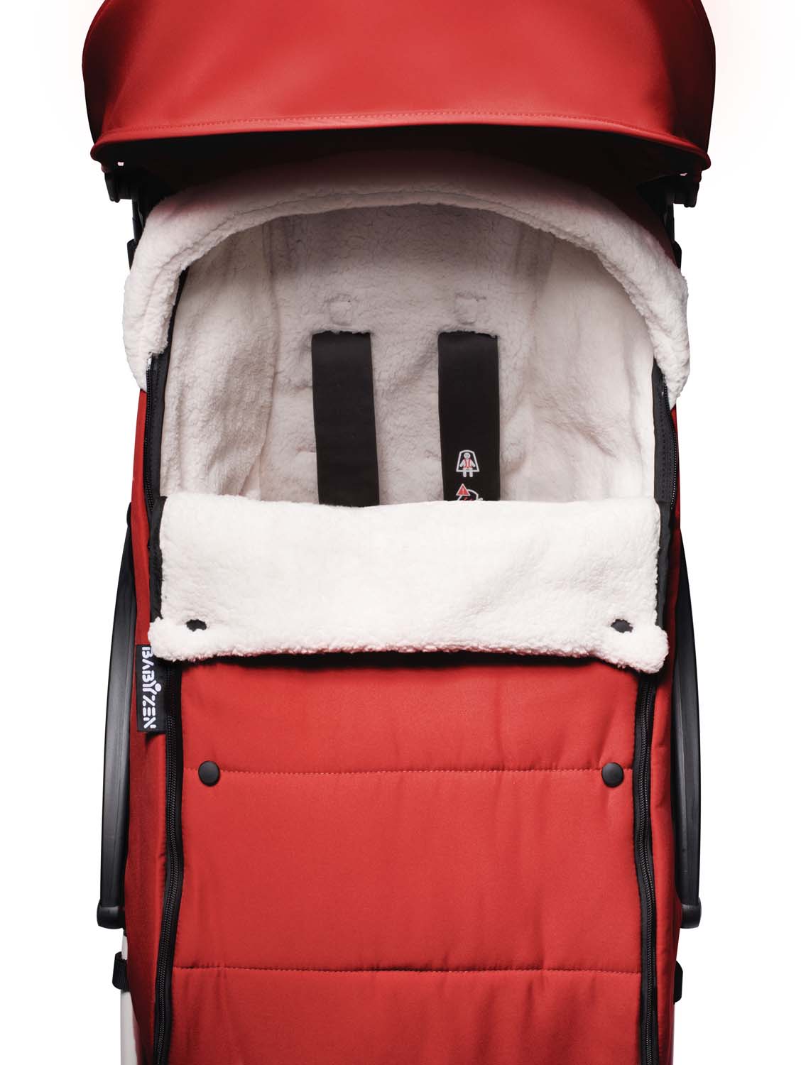 Babyzen Yoyo Accessoires Fußsack rot Babyzen Yoyo Accessoires Fußsack rot