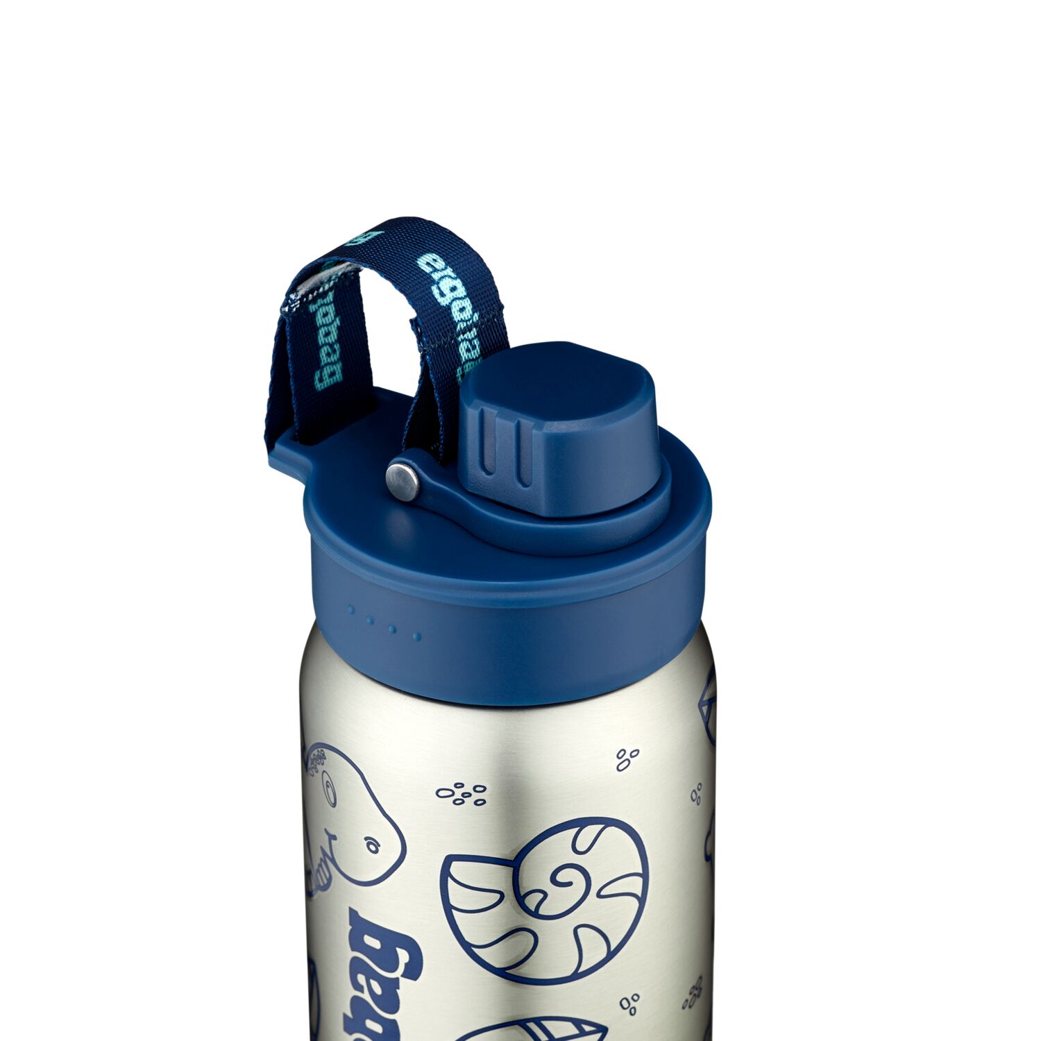 ergobag Schulzubehör Edelstahl Trinkflasche 500ml -2024 Blau ergobag Schulzubehör Edelstahl Trinkflasche 500ml -2024 Blau