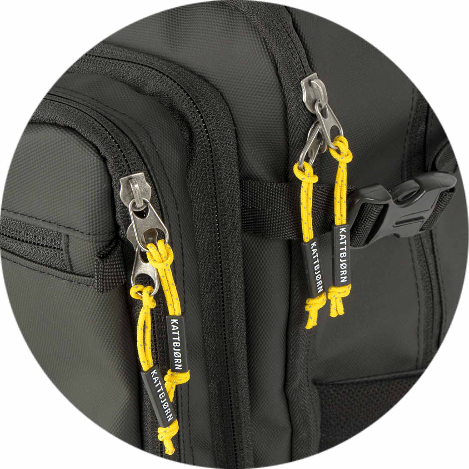 kattbjørn Flashlight Schulrucksack schwarz kattbjørn Flashlight Schulrucksack schwarz