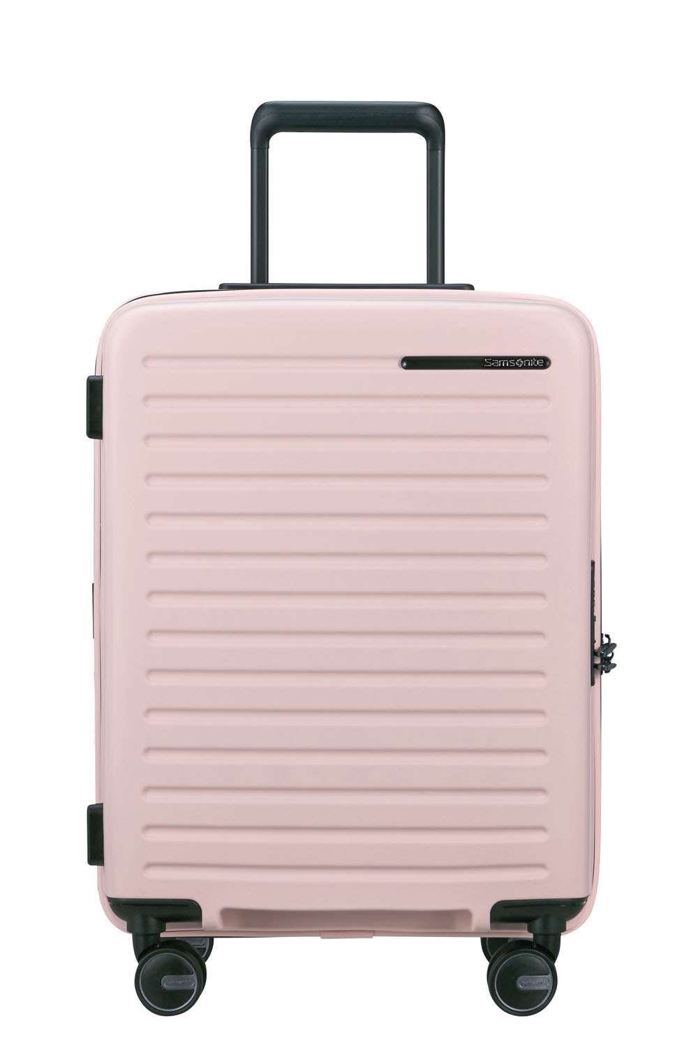 Samsonite Restackd Trolley mit 4 Rollen erweiterbar 55cm + GRATIS HOTELGUTSCHEIN Rose