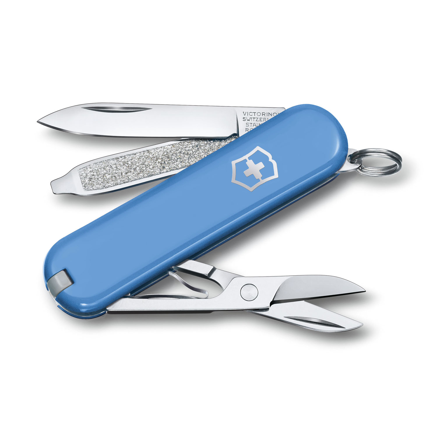 Victorinox Classic SD 7 Funktionen, kleines Taschenmesser Summer Rain