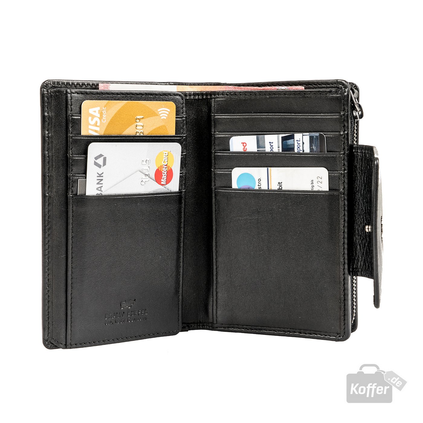 Braun Büffel Sofia Reißverschluss-Geldbörse M 15CS navy Braun Büffel Sofia Reißverschluss-Geldbörse M 15CS navy