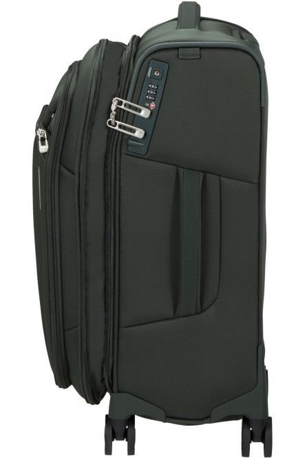 Samsonite Respark Trolley mit 4 Rollen erweiterbar 55cm + GRATIS HOTELGUTSCHEIN Forest Green