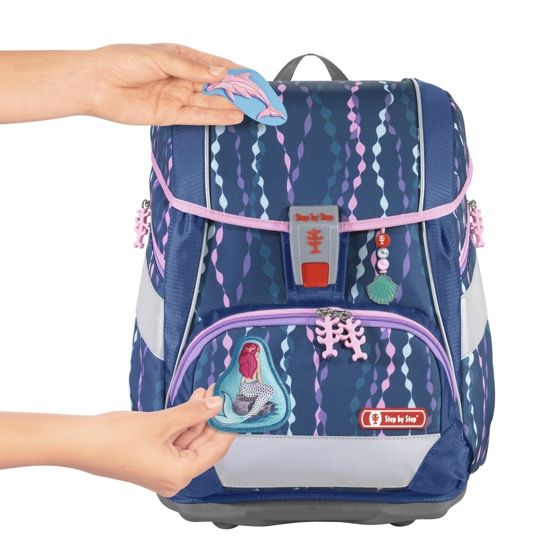 Step by Step 2IN1 PLUS Schulranzen-Set, 6-teilig Mermaid Bella Step by Step 2IN1 PLUS Schulranzen-Set, 6-teilig Mermaid Bella