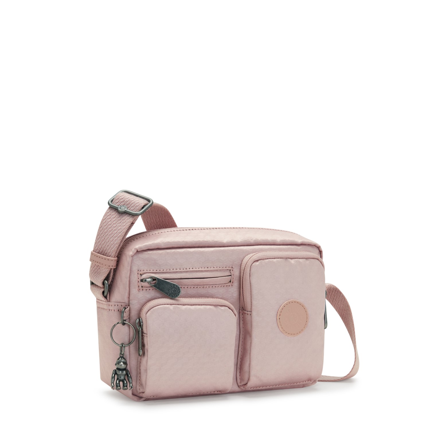 Kipling ALBENA Kleine Umhängetasche Pink Flow Embosse Kipling ALBENA Kleine Umhängetasche Pink Flow Embosse