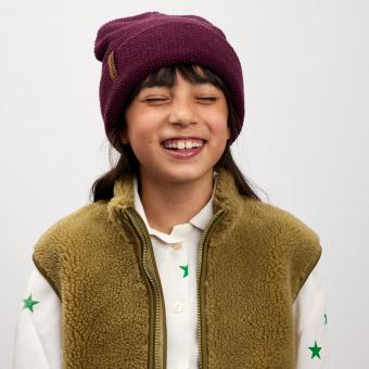 Affenzahn Winter Kindermütze Lang Dreamer Berry