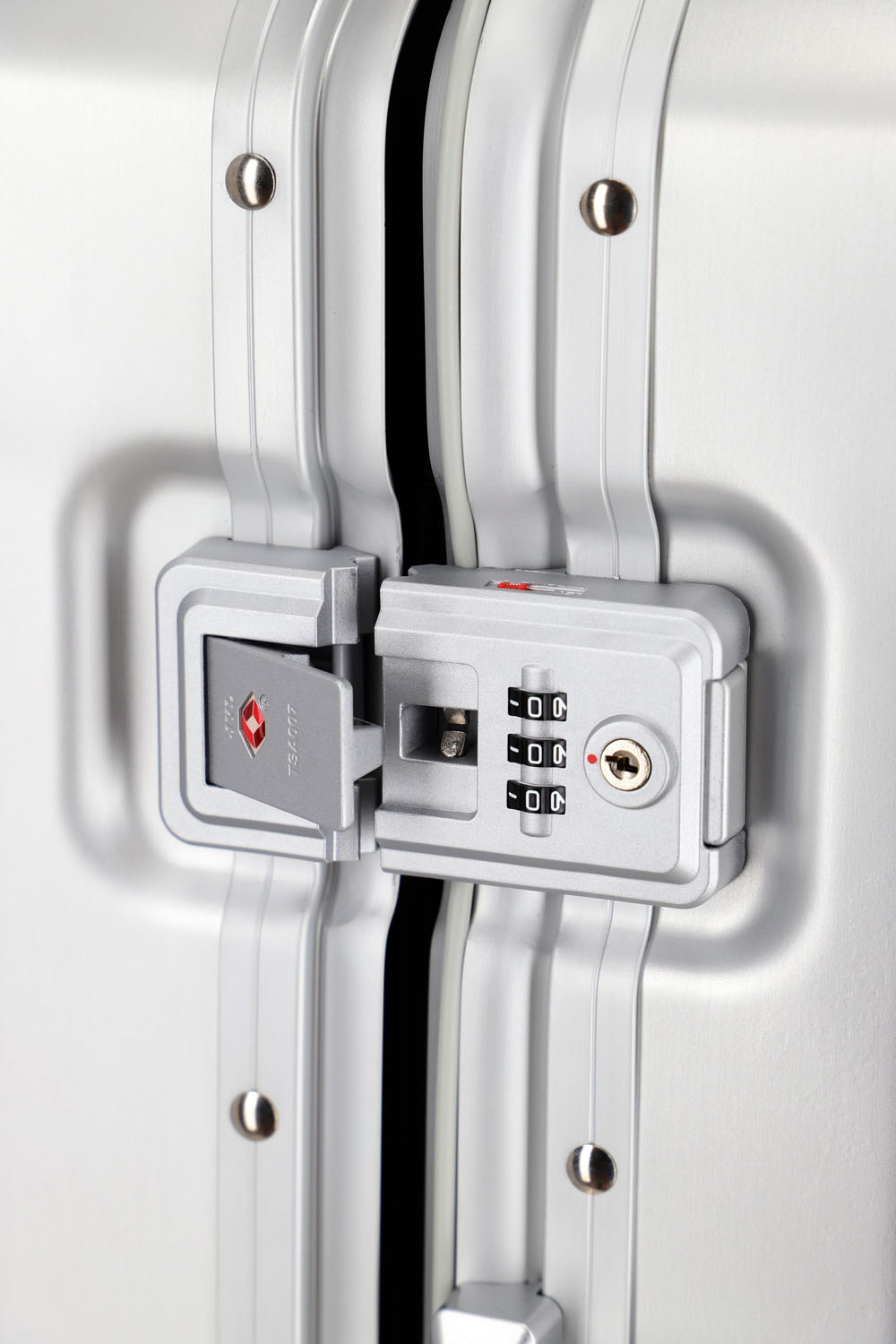 Travelite Next Trolley S 4-Rad Silber