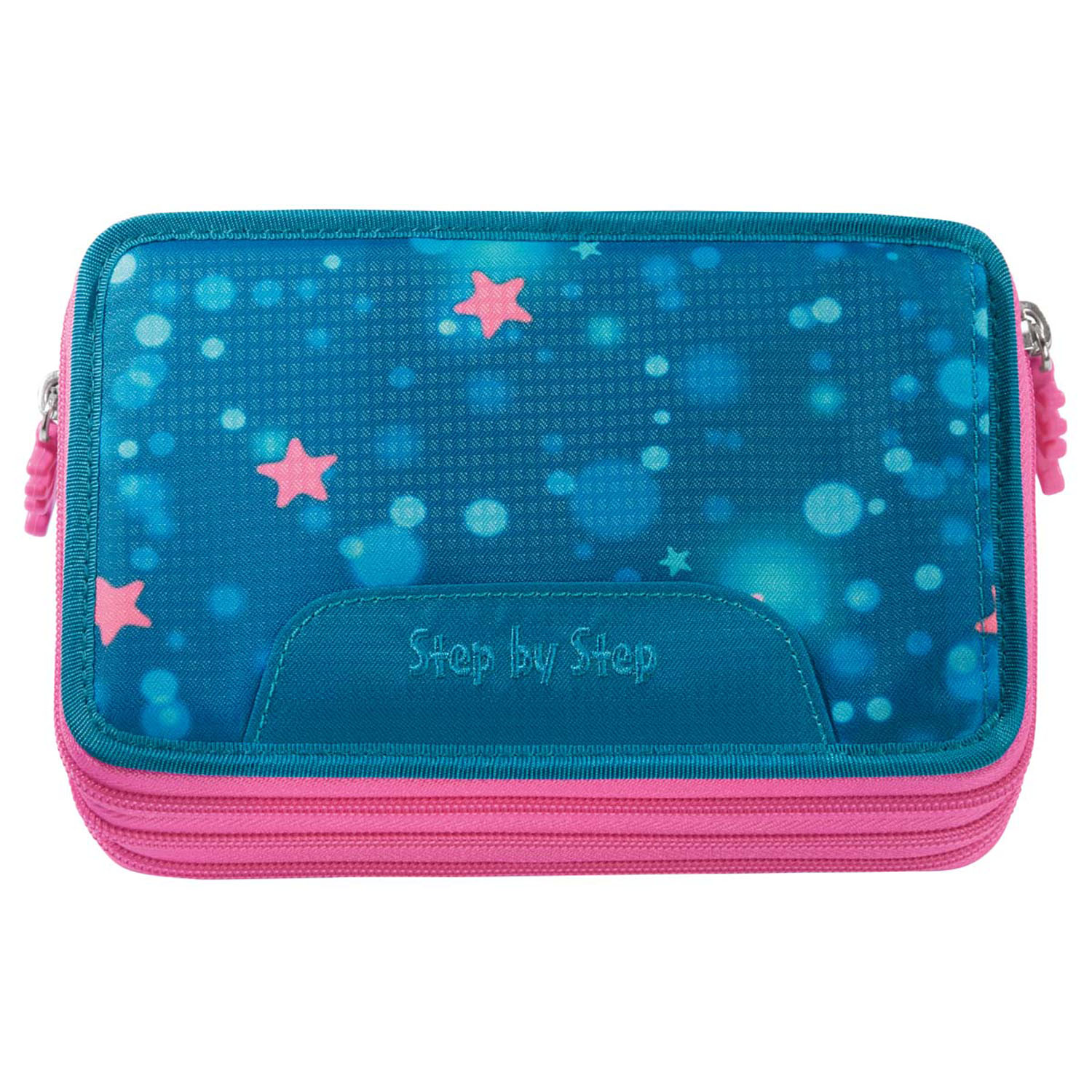 Step by Step Schulzubehör XXL-Mäppchen, Drei Fächer Mermaid Lola